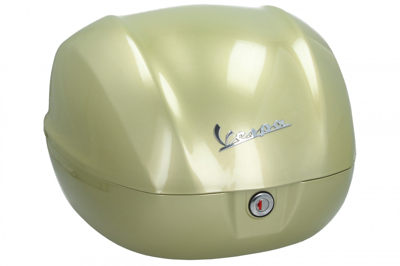 Bauletto originale 32 l. per Vespa Primavera / GTS 75 anni giallo