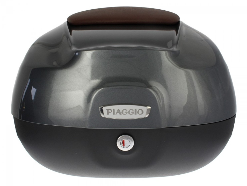 Baule da 37 litri con schienale per Piaggio Medley 125/150 (16-18) - grigio 798/B