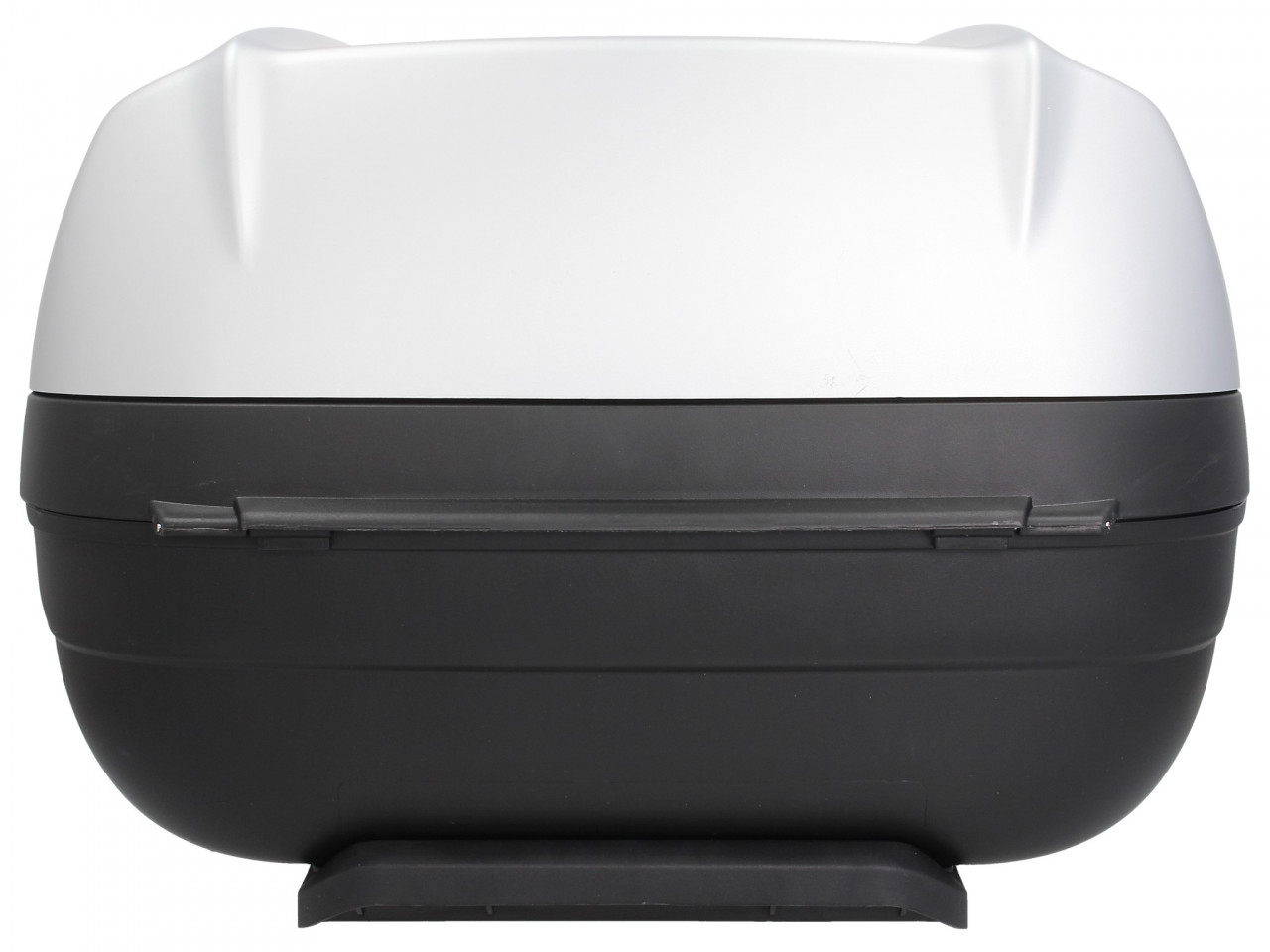 Kit bauletto (incl. piastra di fissaggio), 37 l, grigio per Piaggio MP3 125 / 300 / Sport HPE