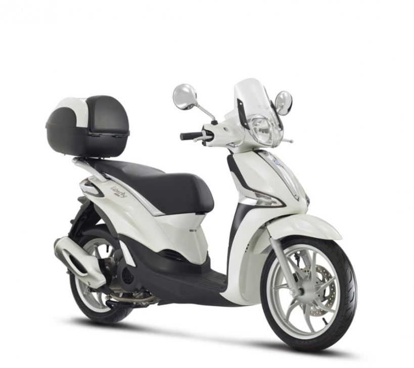 Parabrezza sportivo completo, trasparente per Liberty Original Piaggio