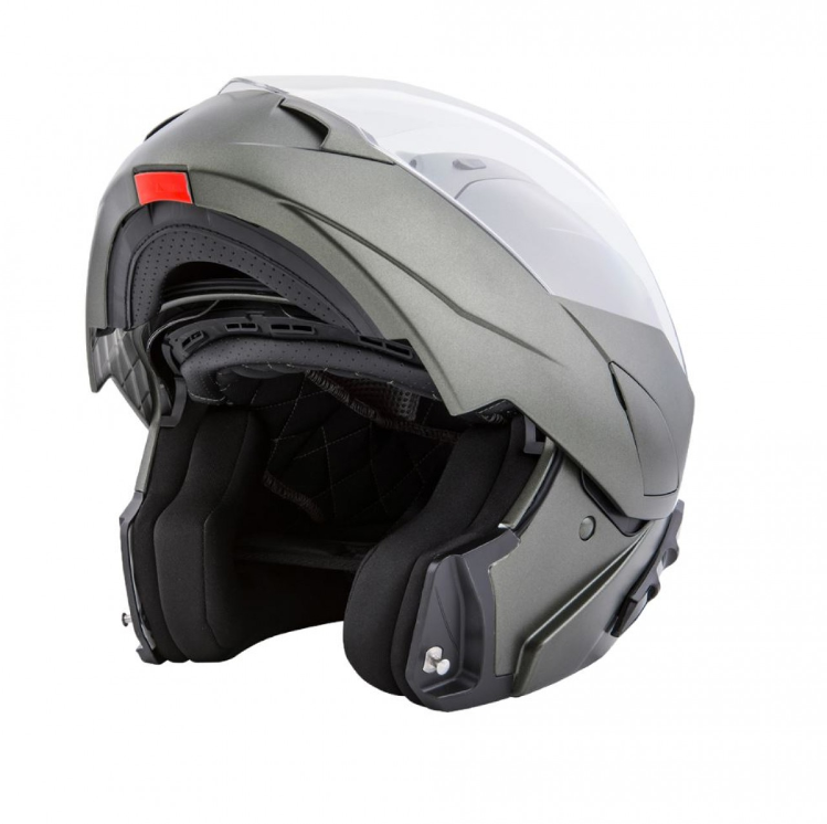 Casco modulare Piaggio verde