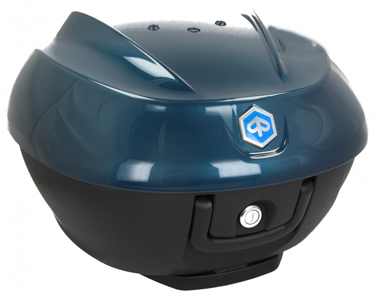 Kit bauletto 36 l. Blue Oxygen B12 Originale Piaggio per Beverly HPE (incl. piastra di montaggio)
