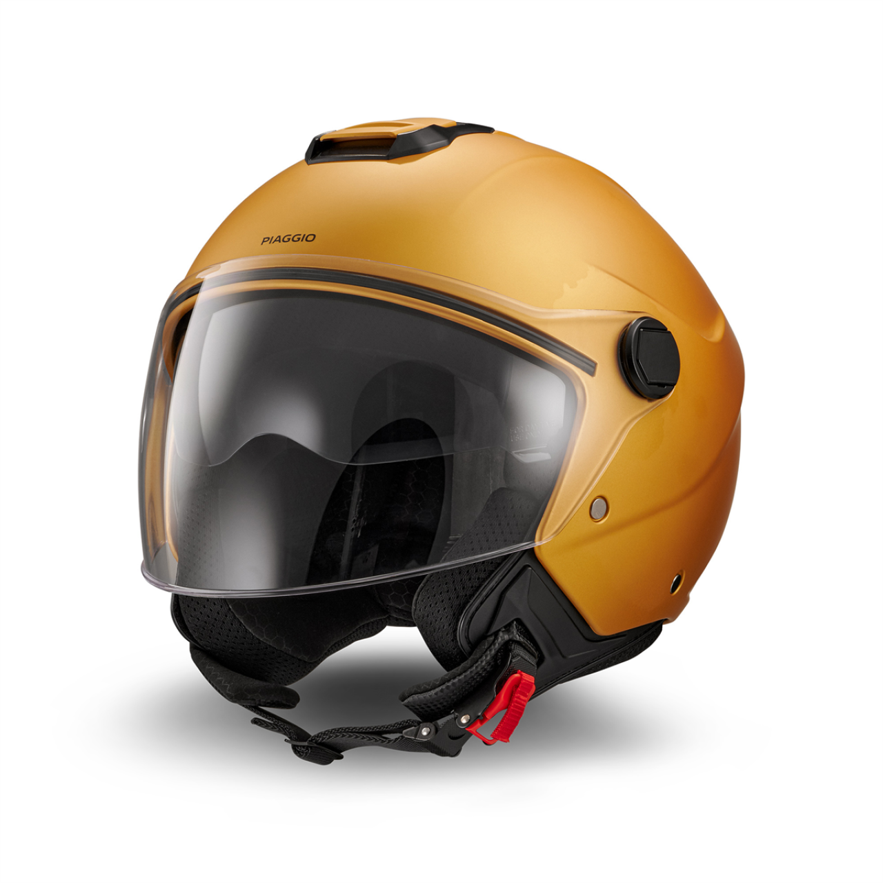 Casco jet Piaggio Demi Jet UL01 giallo opaco