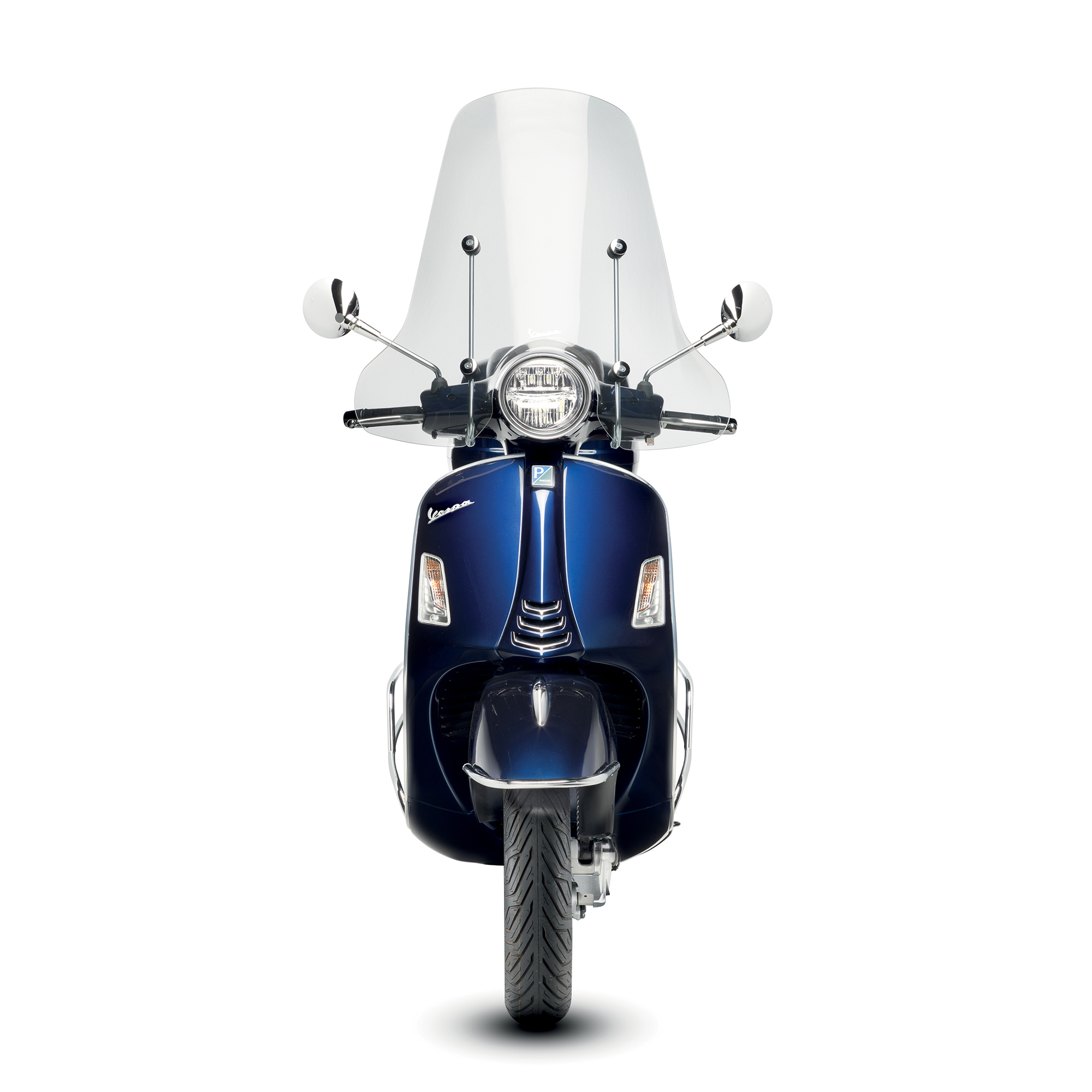 Parabrezza alto con staffa Vespa GTS / Super (HPE & SuperTech) originale Vespa