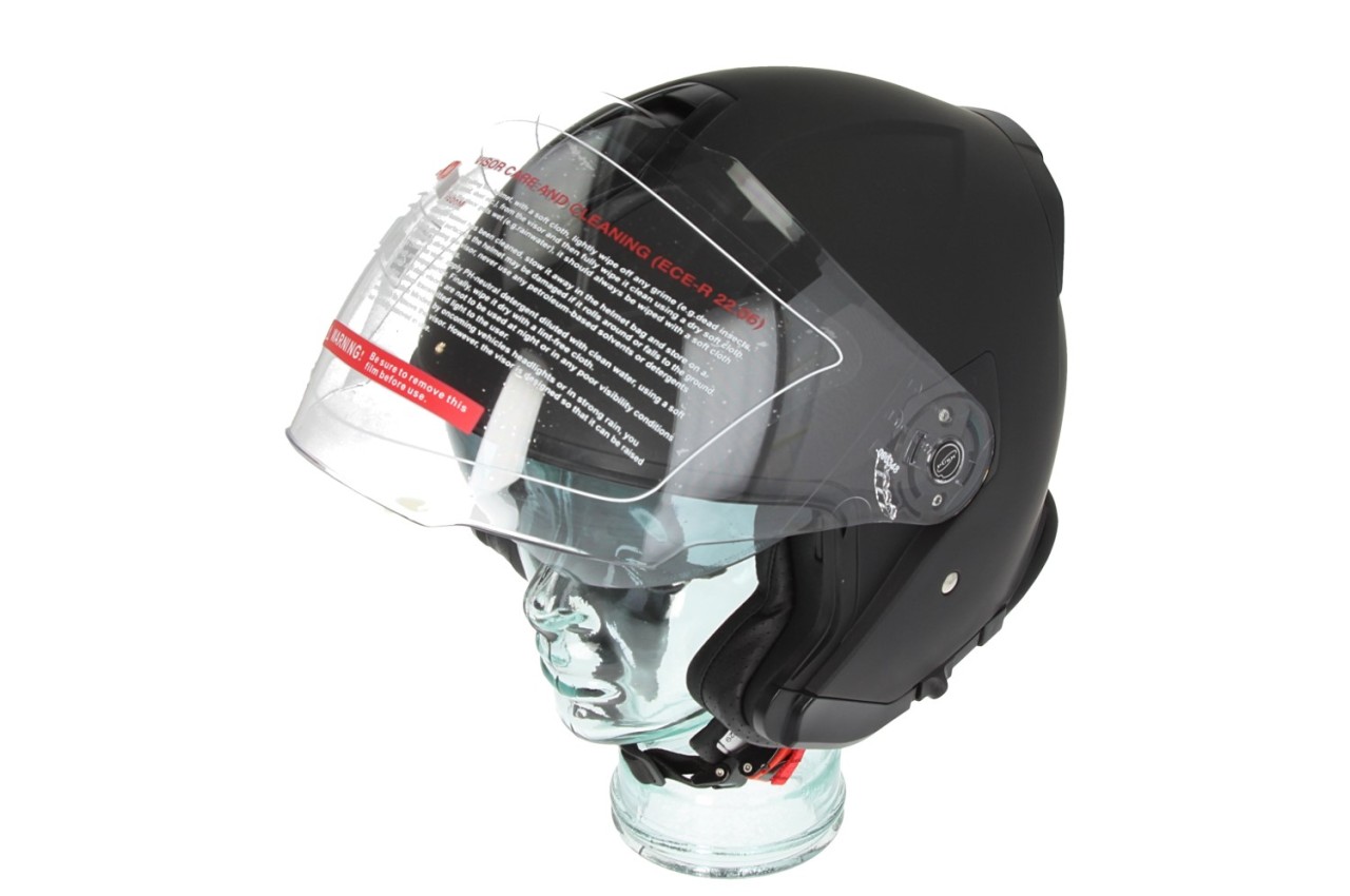 Piaggio Jet Casco integrale Jet PFJ nero opaco
