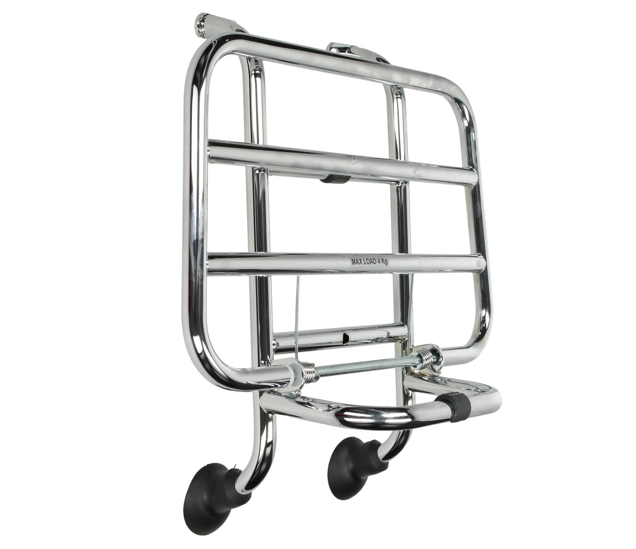 Portapacchi anteriore pieghevole originale Chrome Vespa LX