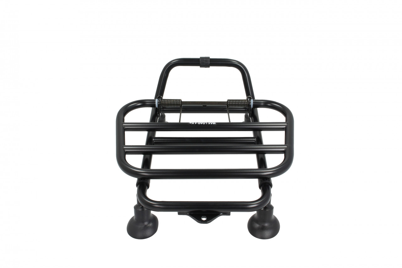Portapacchi anteriore originale Vespa GTS / GTV / HPE, nero dal model year 2019- 1B007202