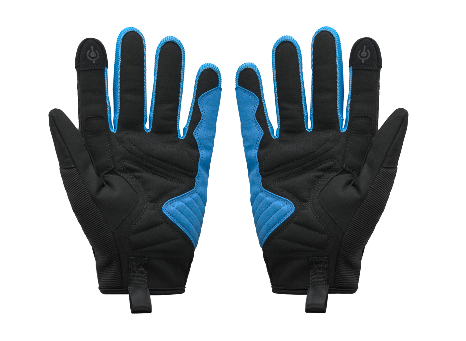 Guanti Vespa nero blu