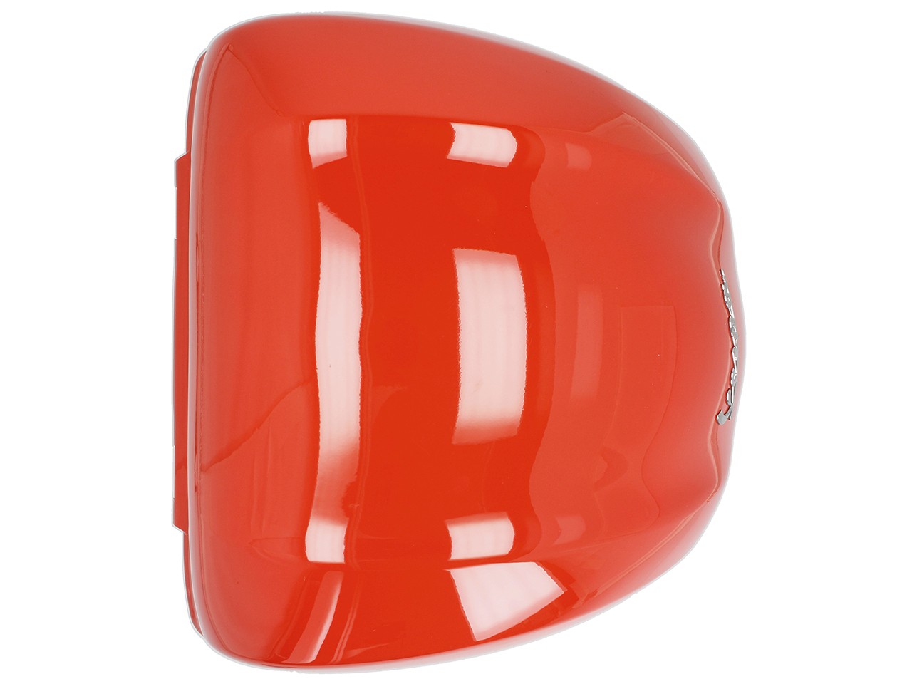 Baule posteriore Vespa da 32 litri, arancione lucido, modello A11, senza schienale