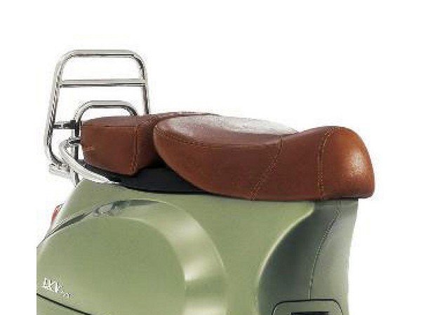 Sella in vera pelle Vespa 2 posti per LX 50-150cc Touring, ET2/ET4 /LX/LXV/S 50-150cc-