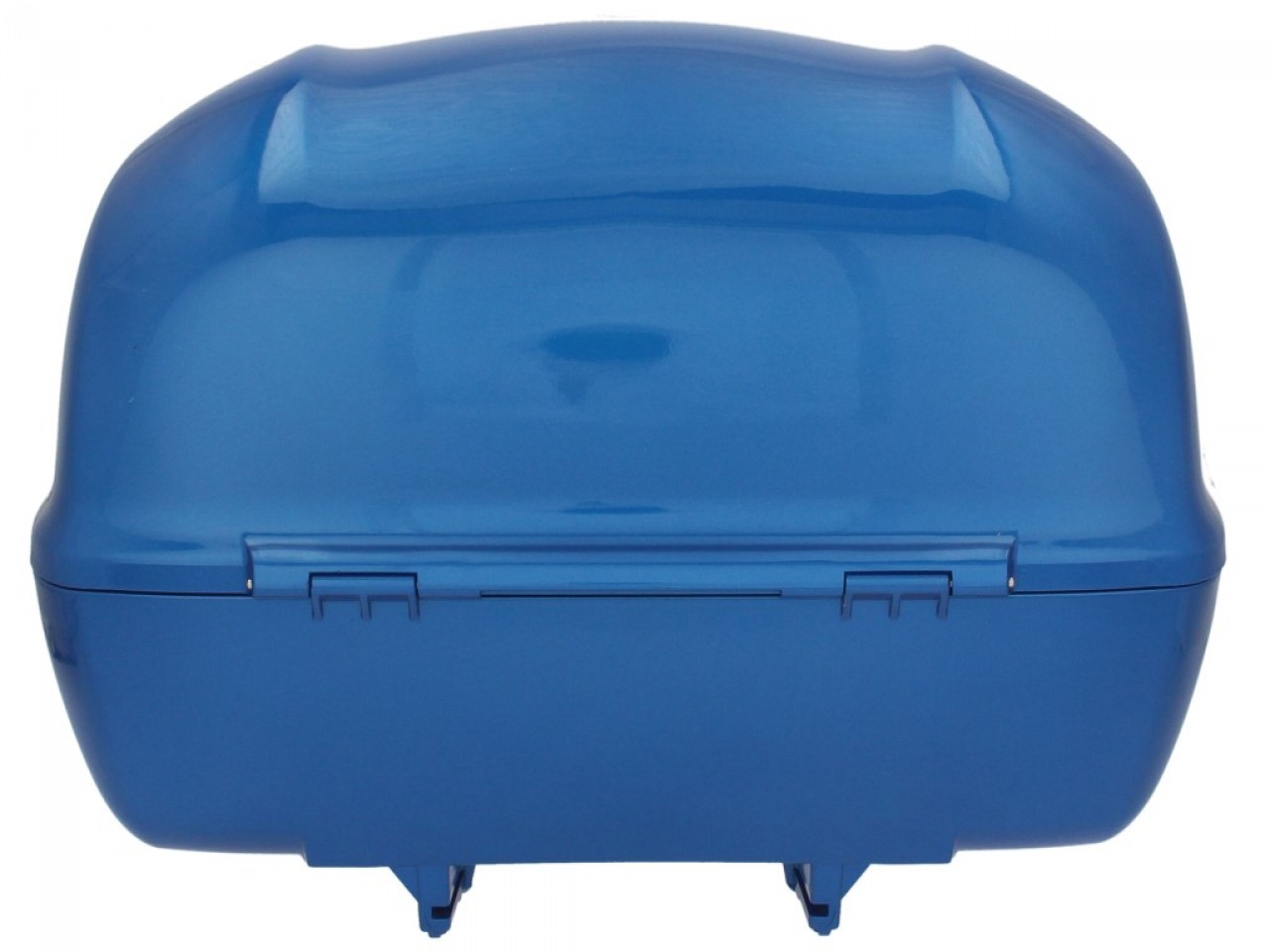 Baule Vespa da 32 litri, blu chiaro lucido, modello 261/A, senza schienale