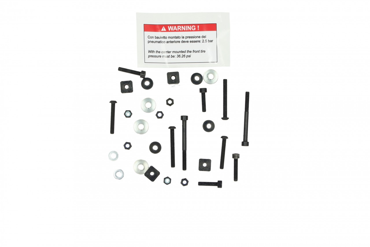 Kit bauletto 36 l. Blue Oxygen B12 Originale Piaggio per Beverly HPE (incl. piastra di montaggio)