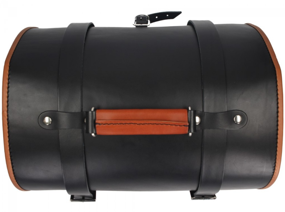 Borsa originale Vespa in pelle - Nero