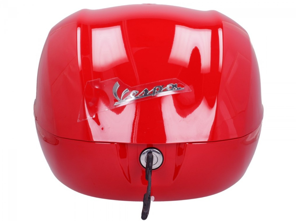 Baule posteriore Vespa 32 L rosso lucido 894 senza schienale
