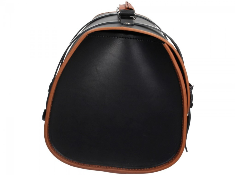Borsa originale Vespa in pelle - Nero