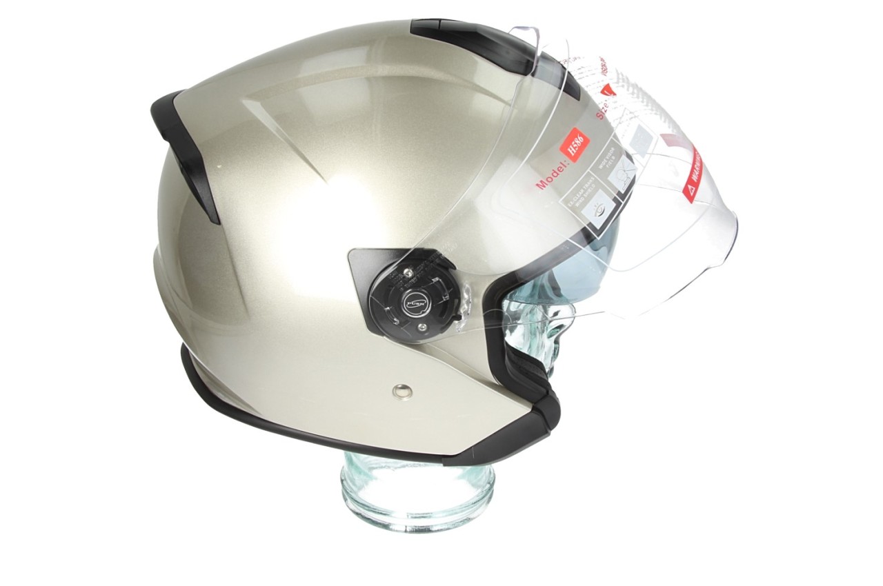 Casco integrale Piaggio Jet PFJ grigio lucido