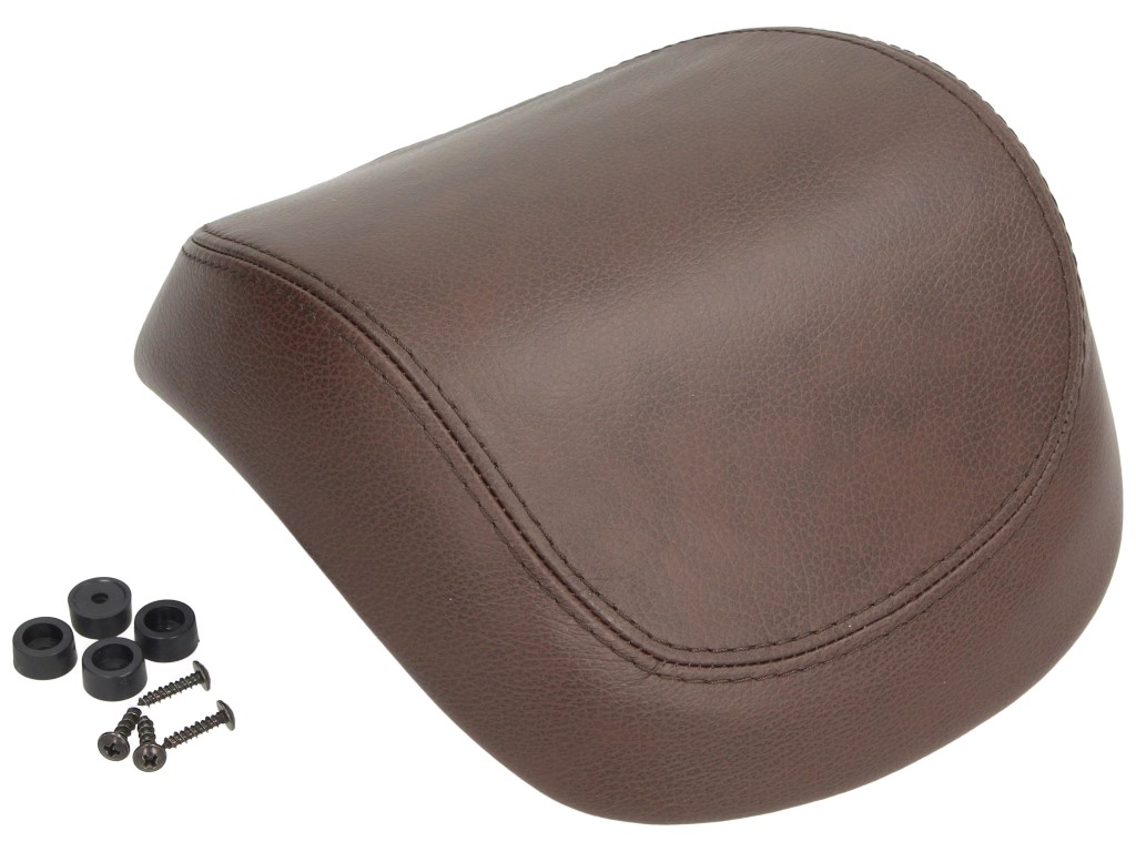 Fondello originale in vera pelle per Vespa Primavera / Sprint / Elettrica - Marrone