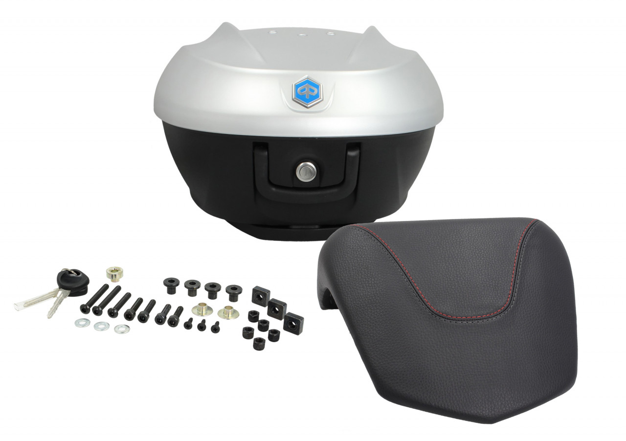 Bauletto 36L per Beverly Sport Original Piaggio - ARGENTO COMETA 760/B