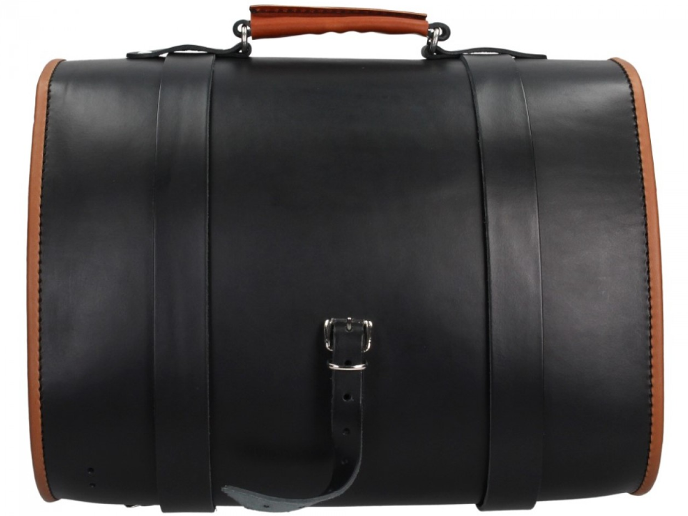Borsa originale Vespa in pelle - Nero