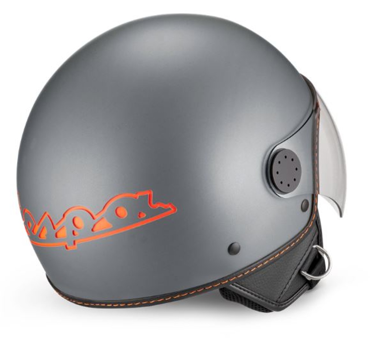 Casco Vespa jet, Vespa Visor LangHe, beige (Q01)