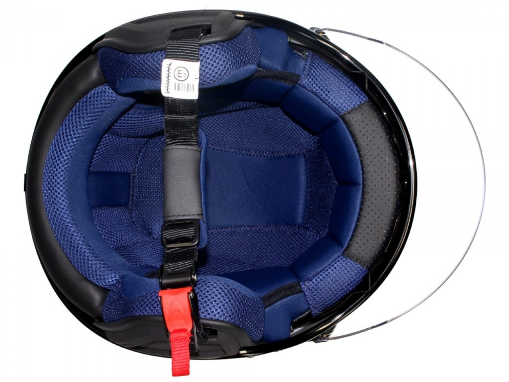 Casco Piaggio PJ Jet grigio, opaco