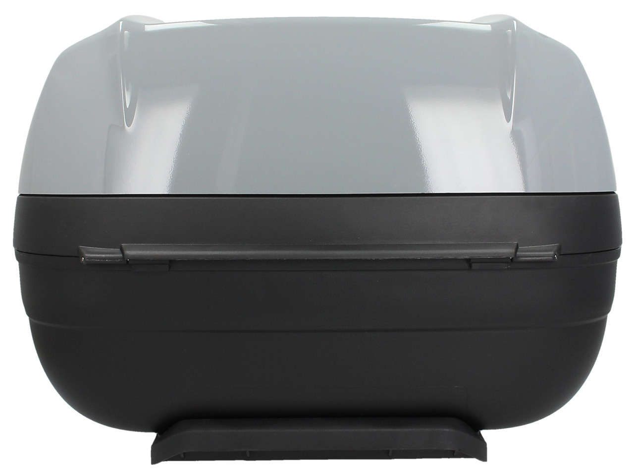 Kit bauletto (incl. piastra di fissaggio), 37 l, grigio per Piaggio MP3 125 / 300 / Sport HPE