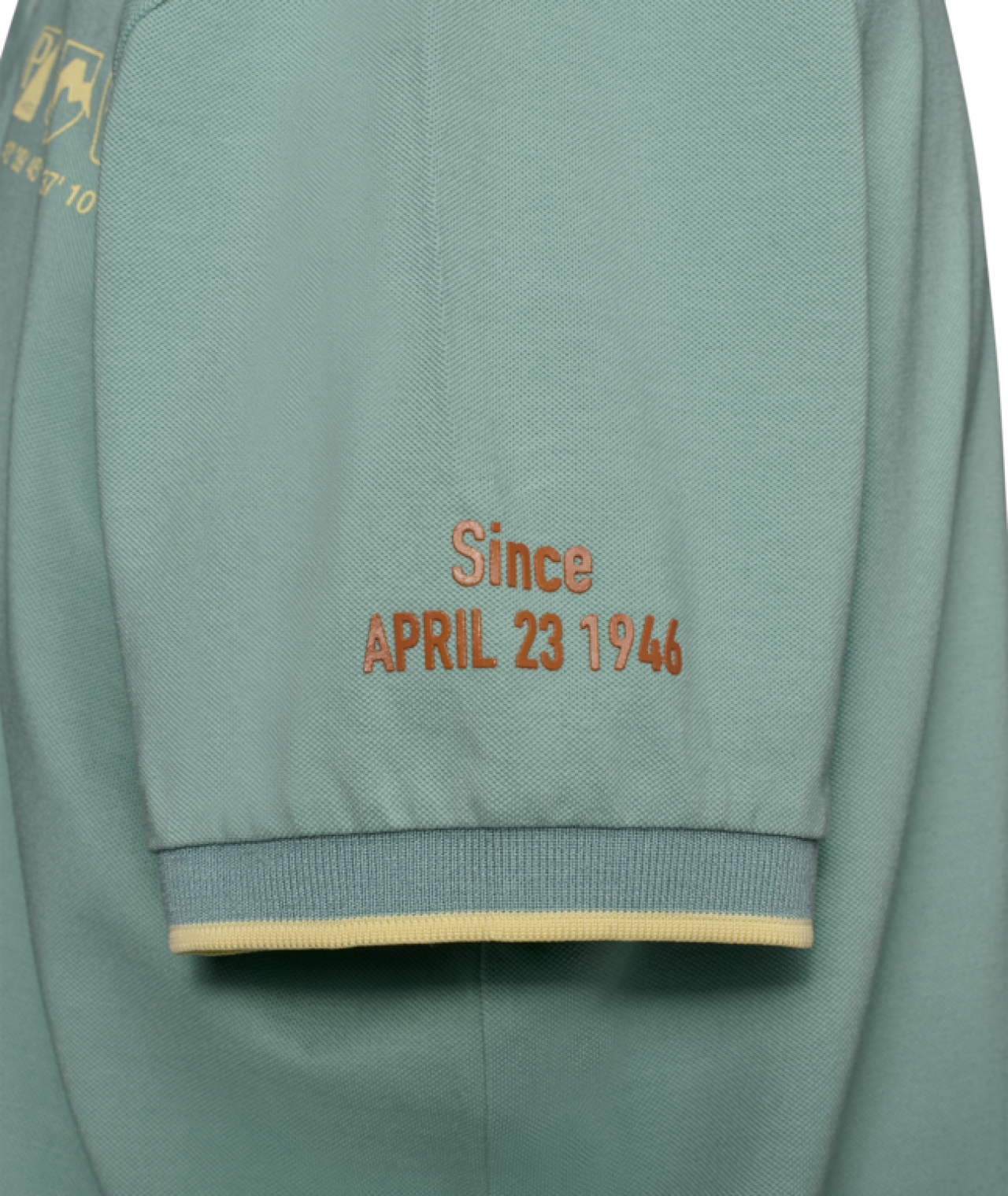 Polo Vespa Origin verde, collezione DEC