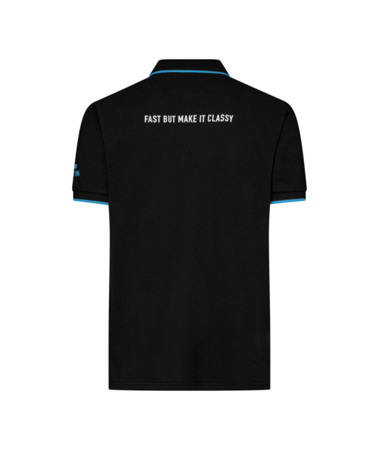 Polo Vespa nera della collezione DEC