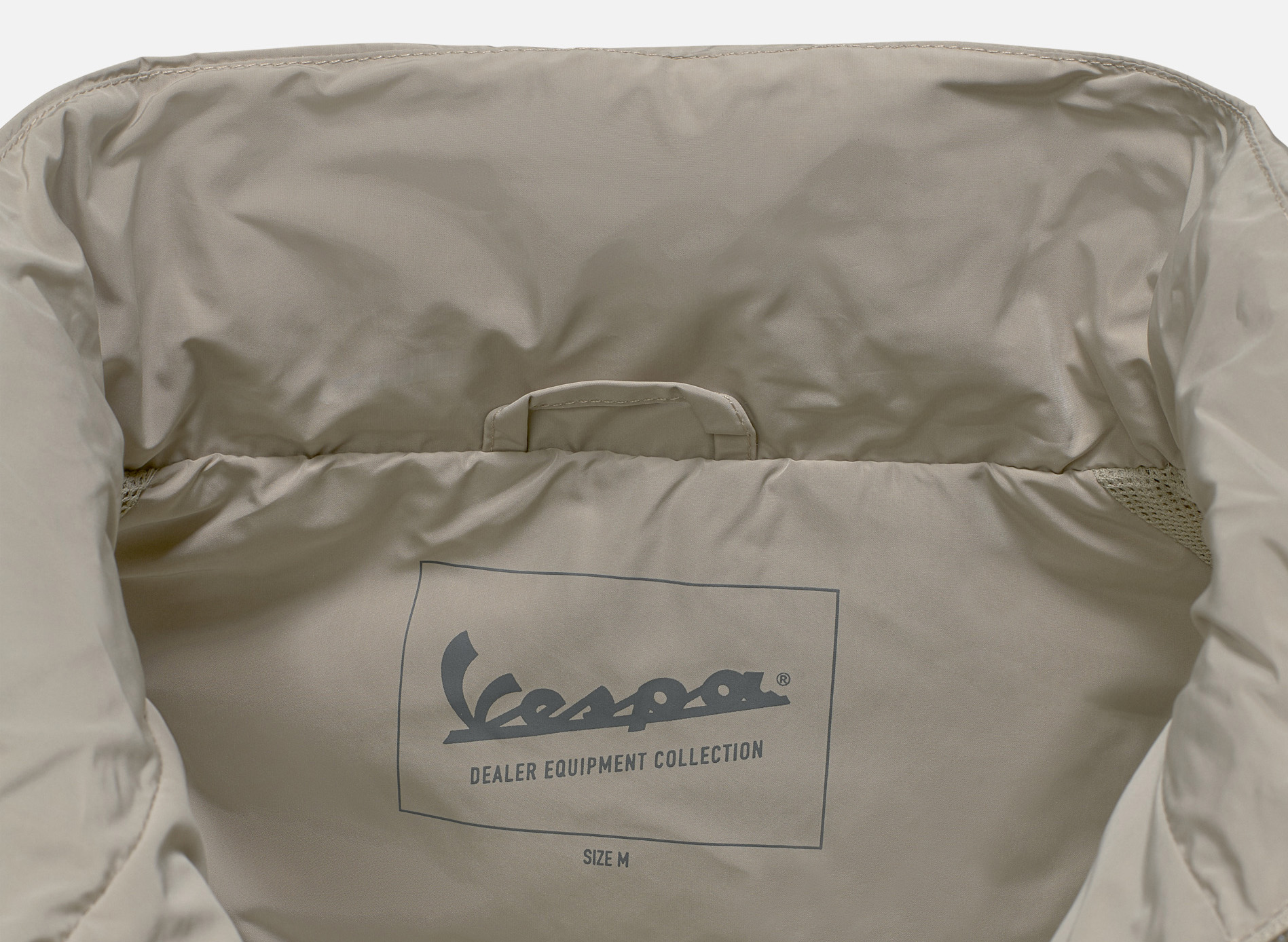 Giacca a vento Vespa Nomad beige collezione DEC