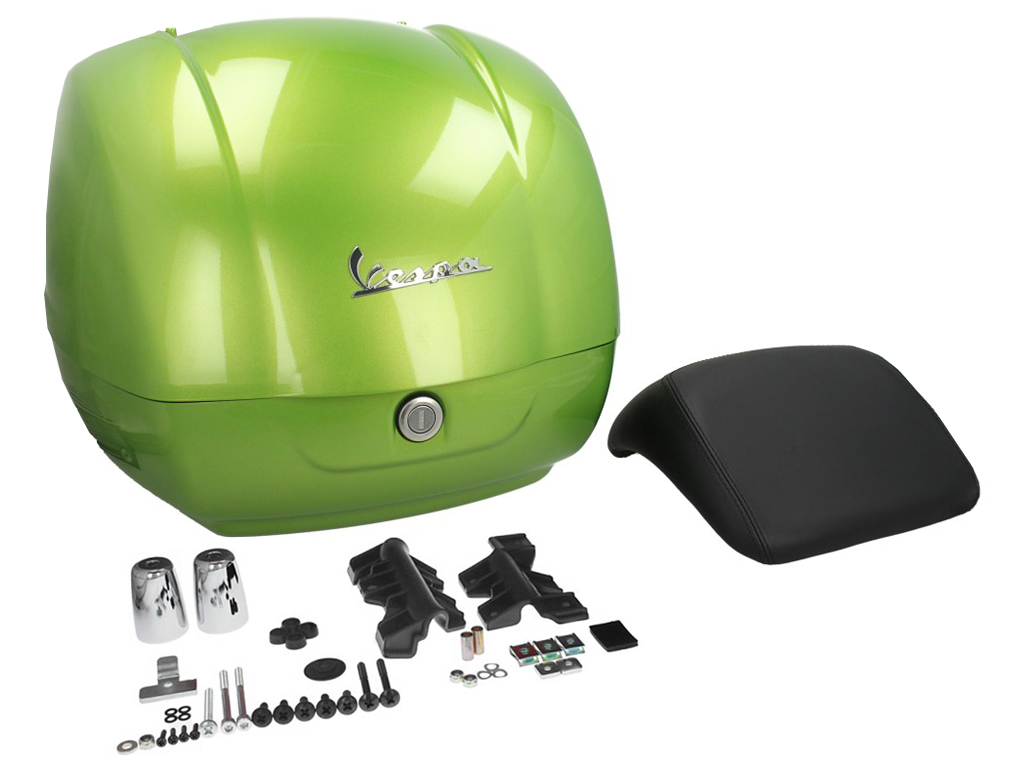 Bauletto originale per Vespa GTS - verde / verde gemma / verde speranza 341/A