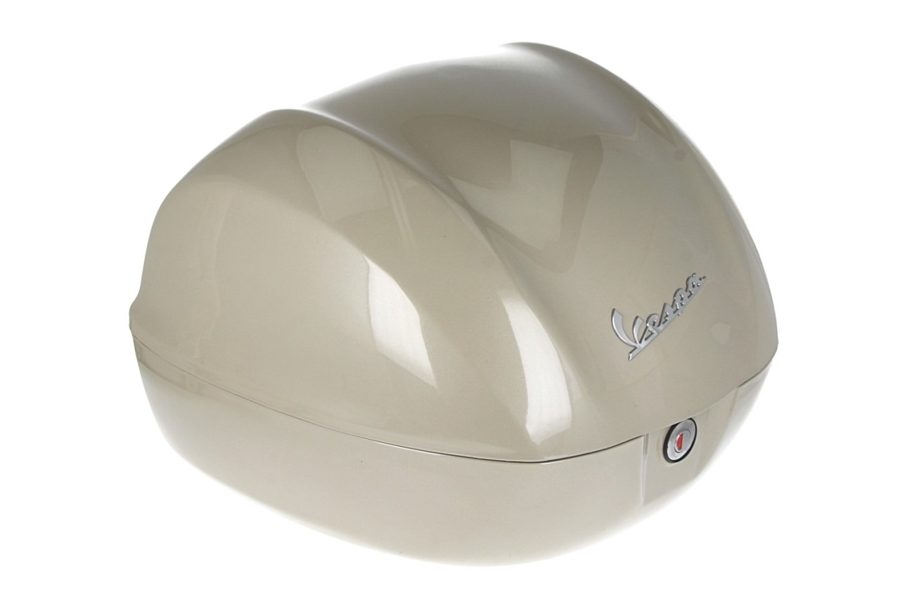 Baule originale da 32 litri beige Q01 senza schienale