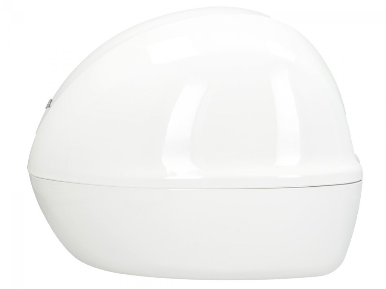 Baule posteriore Vespa 32 L bianco lucido 544 senza schienale