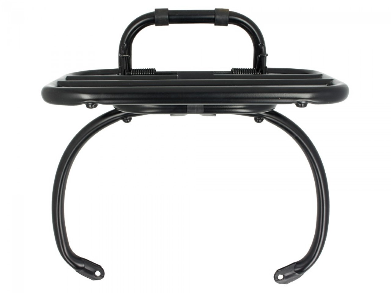Portapacchi posteriore pieghevole originale nero per Vespa GTS/GTV