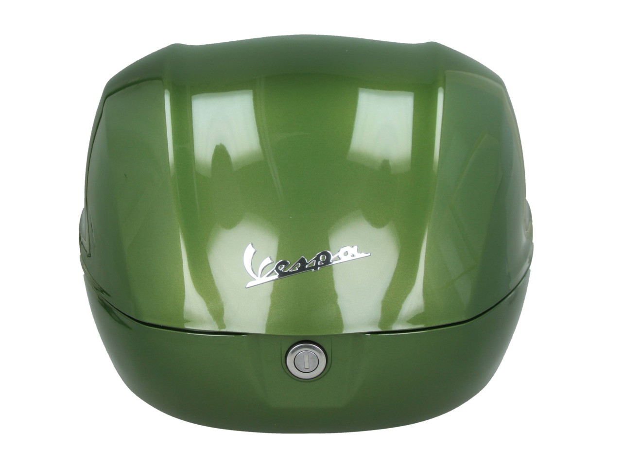 Baule posteriore Vespa 32 L verde lucido V28 senza schienale