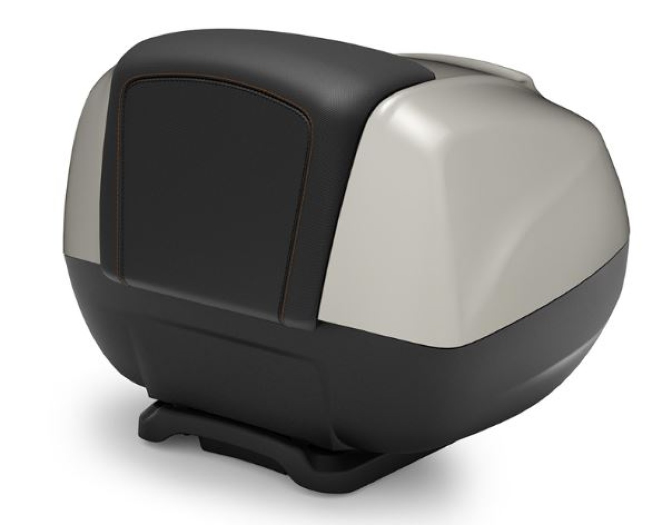 Baule da 37 L con schienale per Piaggio MP3 HPE RST 530 Exclusive (2022)  - grigio cloud opaco G07