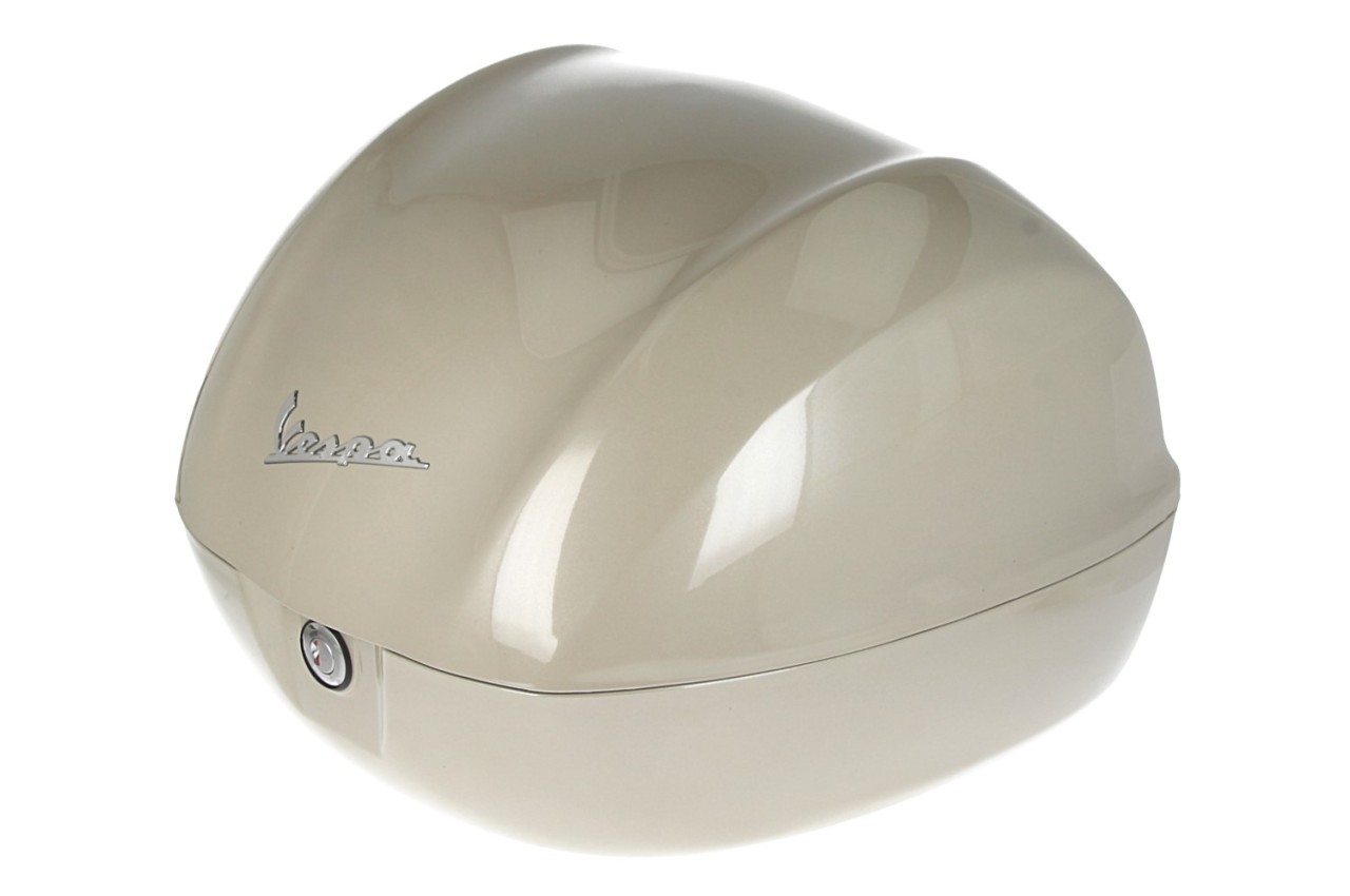 Baule originale da 32 litri beige Q01 senza schienale