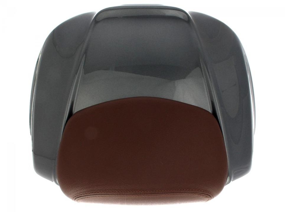 Baule da 37 litri con schienale per Piaggio Medley 125/150 (16-18) - grigio 798/B