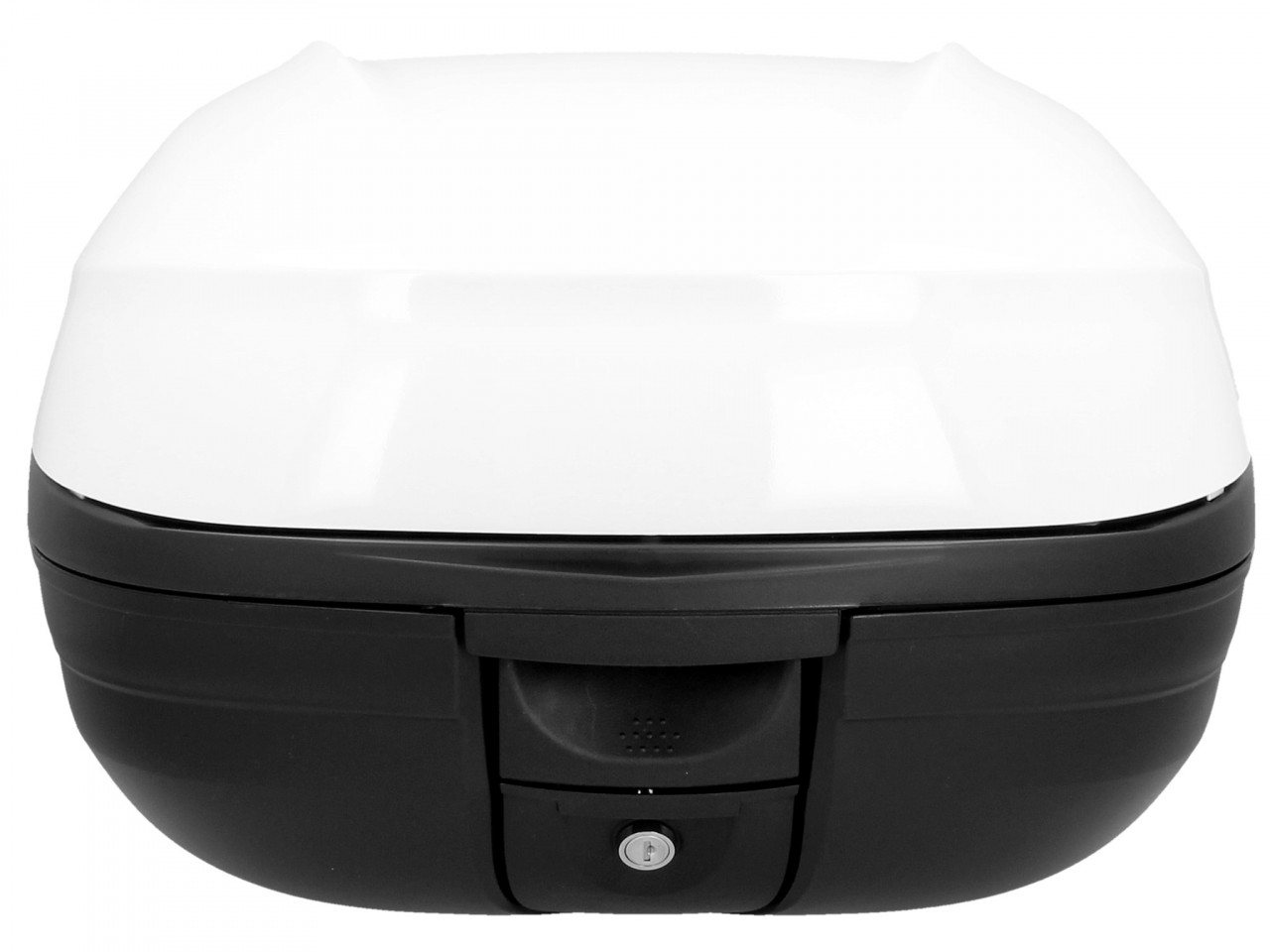 Kit bauletto (incl. piastra di montaggio), 37 l, bianco per Piaggio MP3 125 / 300 / Sport HPE