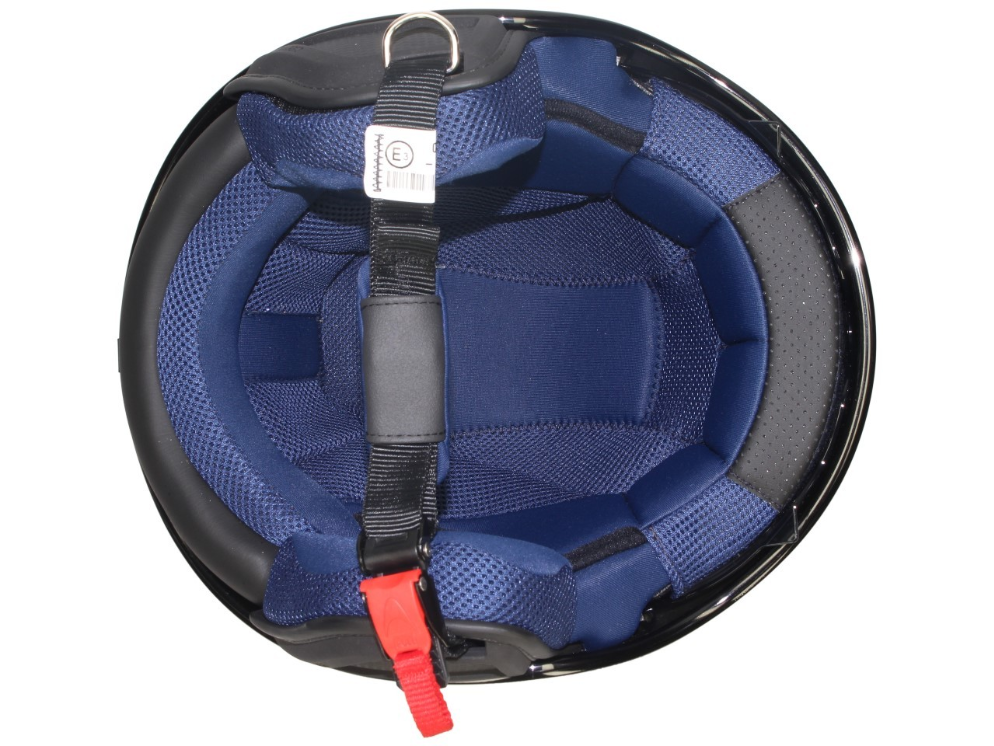 Casco Piaggio PJ1 Jet nero
