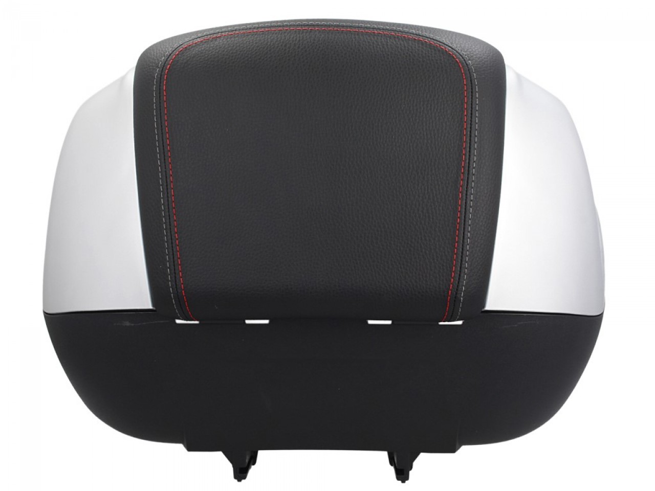 Baule da 37 L con schienale per Piaggio Beverly Sport 300/350 (16-20) - grigio opaco 760/B