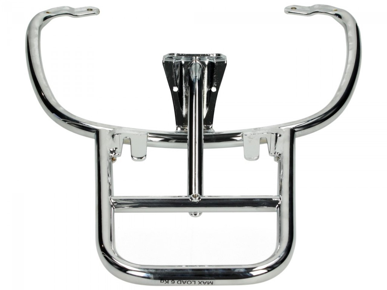Portapacchi posteriore cromato per Vespa Primavera / Sprint / Elettrica