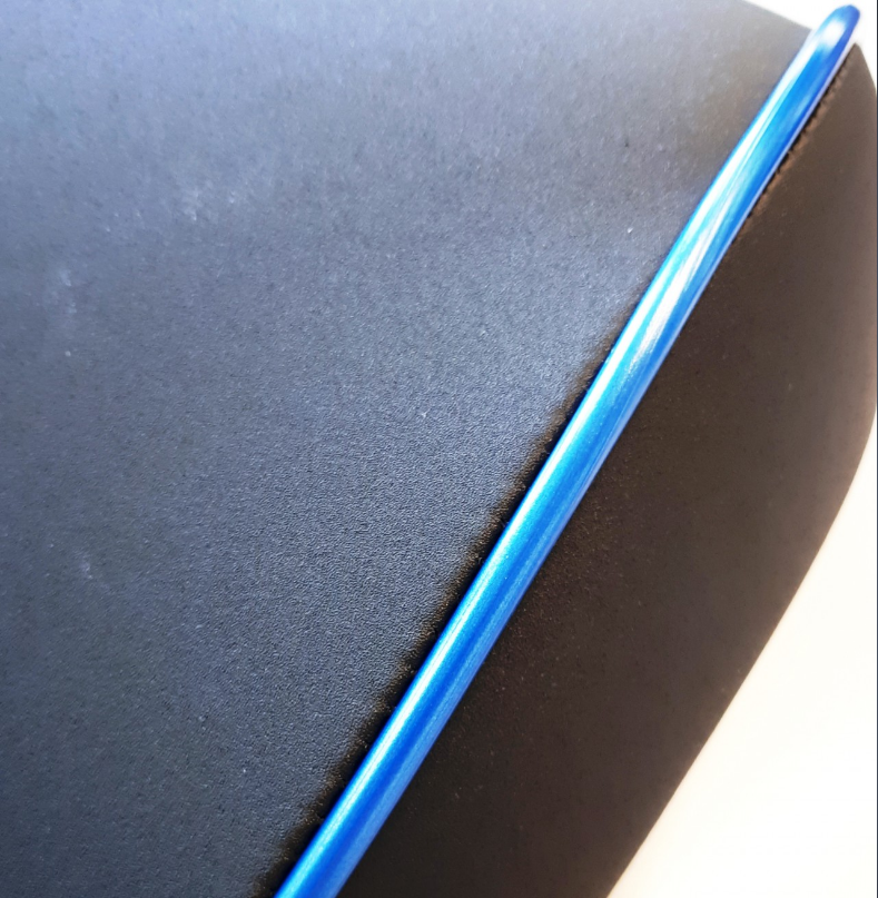 Schienale originale per Topcase Vespa Elettrica blu/blu