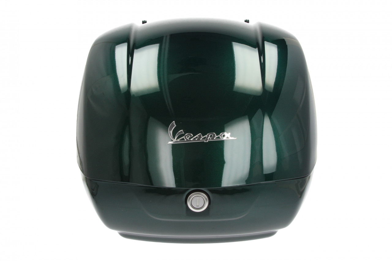 Bauletto per Vespa GTS Racing Sixties - verde, verde metallizzato 349/A, 37 l