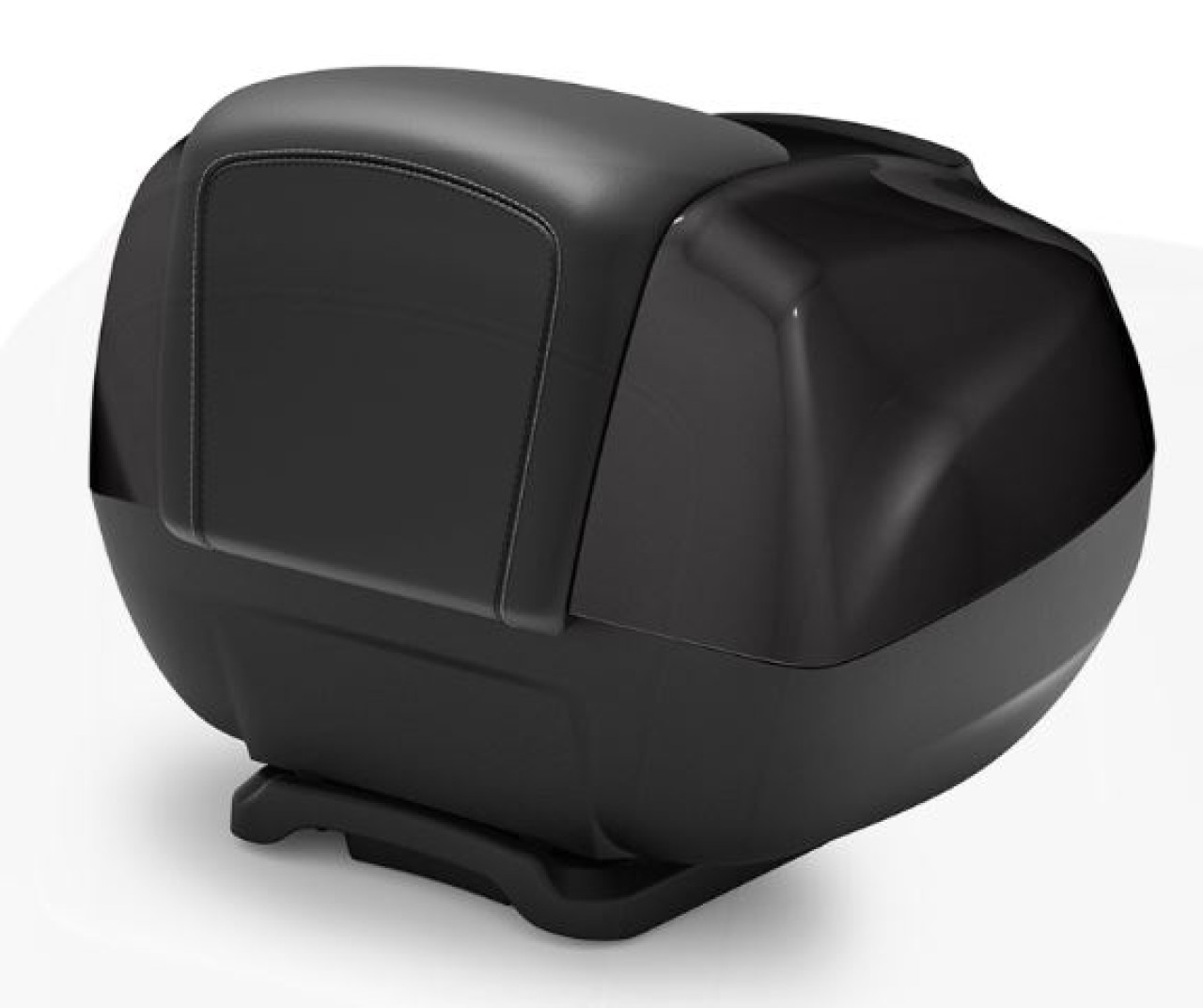Baule da 37 L con schienale per Piaggio MP3 HPE RST 400 Classic (2022) - nero cosmo 98/A