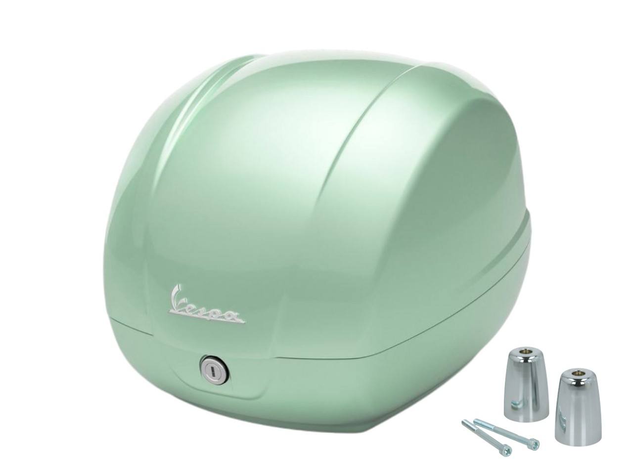 Baule originale da 36 litri verde chiaro 350/A per Vespa GTS 125/310 e GTV 310