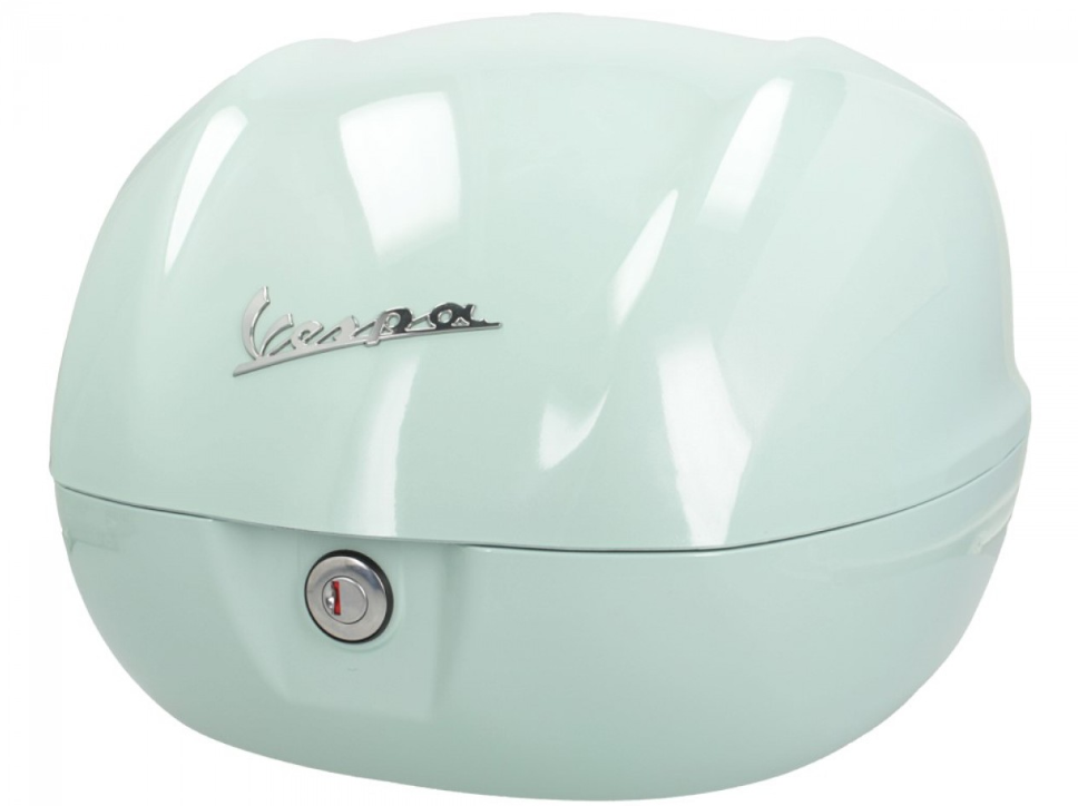 Bauletto originale 32 l. per Vespa Primavera / GTS Verde Relax / Latte Menta 350/A