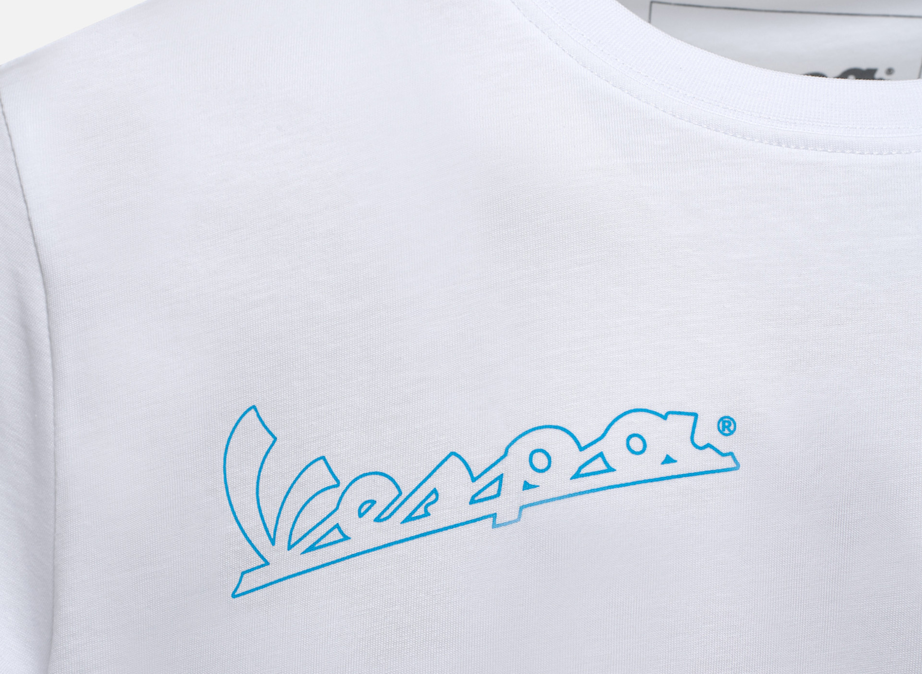 T-shirt Vespa collezione Holy white DEC