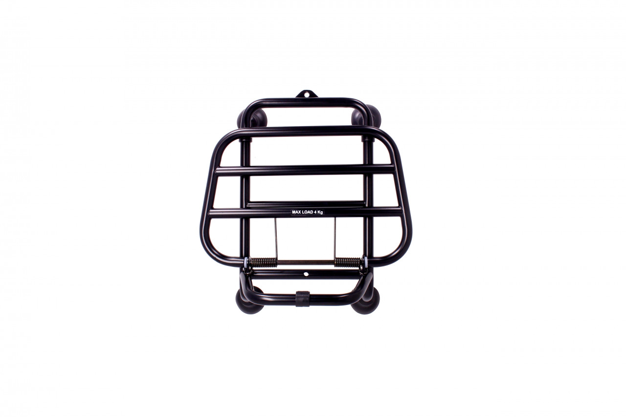 Portapacchi anteriore originale Vespa GTS / GTV / HPE, nero dal model year 2019- 1B007202