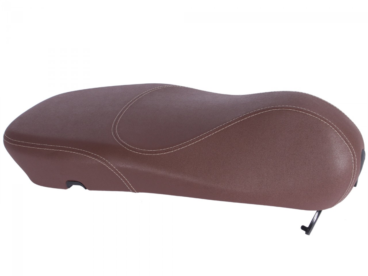 Sedile originale Vespa per Vespa Primavera in marrone con cuciture bianche