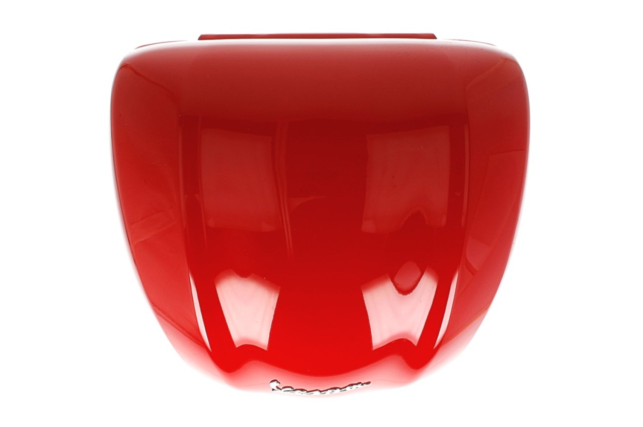 Baule posteriore Vespa 32 L rosso lucido 894 senza schienale